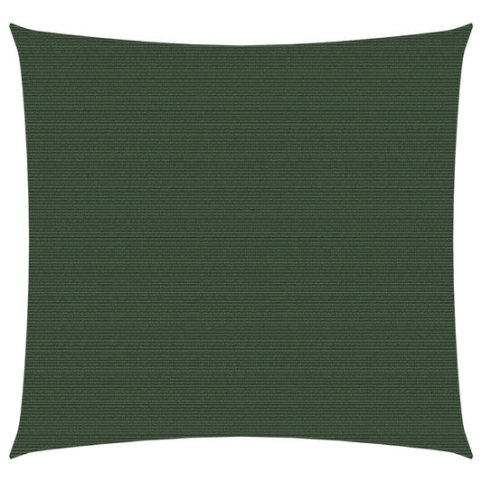 vidaXL Sunshade Sail 160 g/m Dark Green 5x5 m HDPE