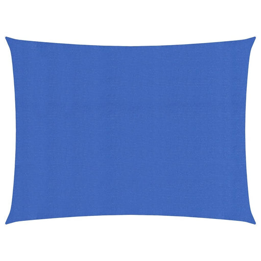 vidaXL Sunshade Sail 160 g/m Blue 2.5x3 m HDPE