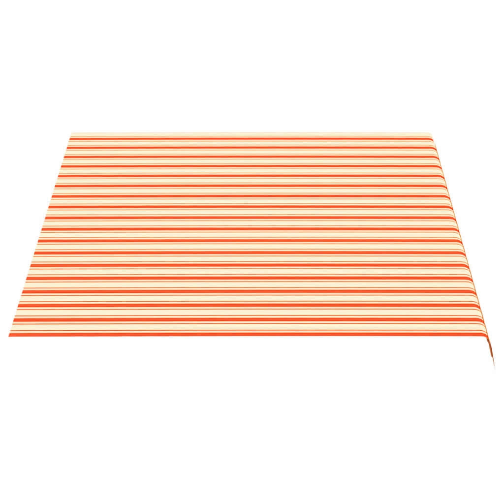 vidaXL Replacement Fabric for Awning Yellow and Orange 3.5x2.5 m