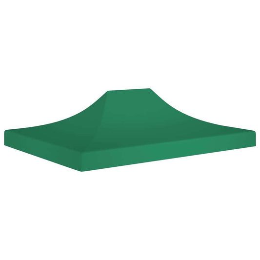 vidaXL Party Tent Roof 4x3 m Green 270 g/m