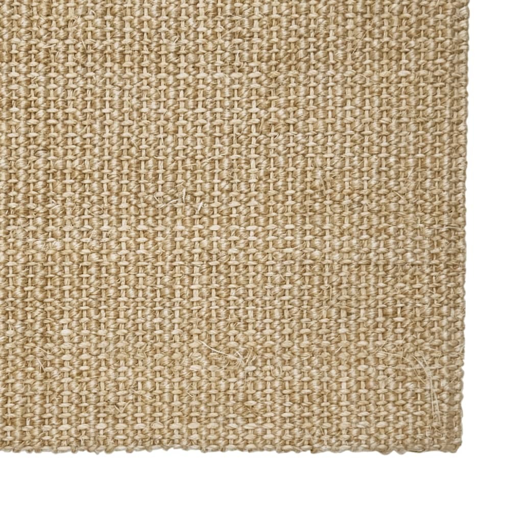 vidaXL Sisal Rug for Scratching Post 66x200 cm