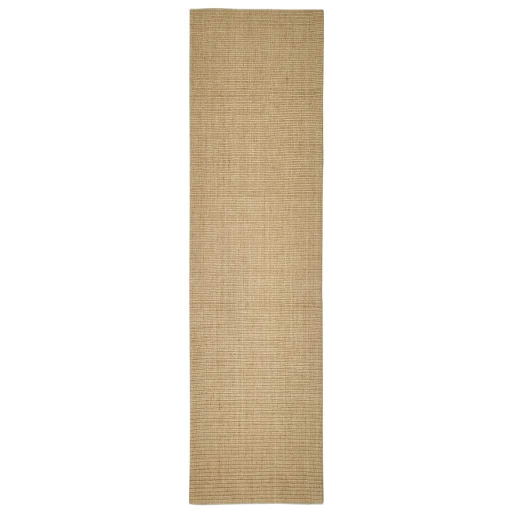 vidaXL Sisal Rug for Scratching Post 80x300 cm