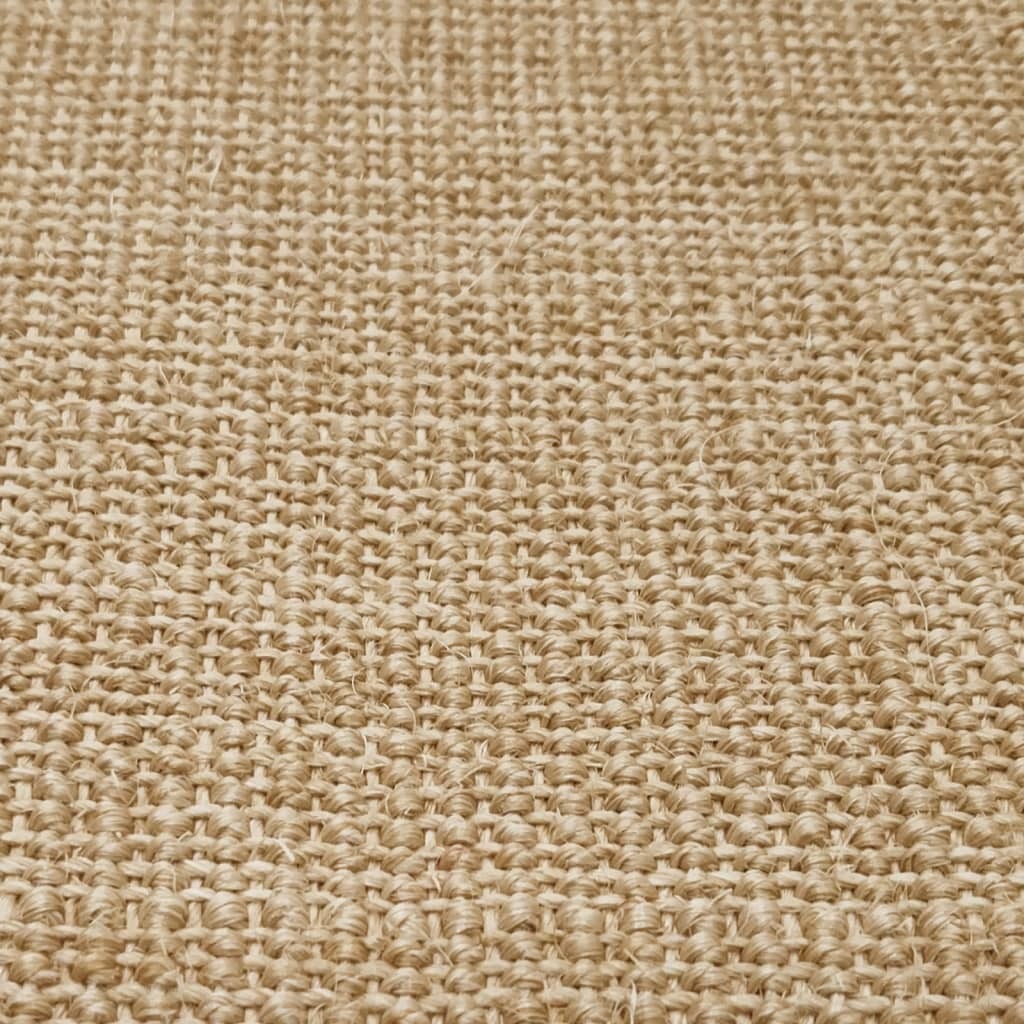 vidaXL Sisal Rug for Scratching Post 100x150 cm