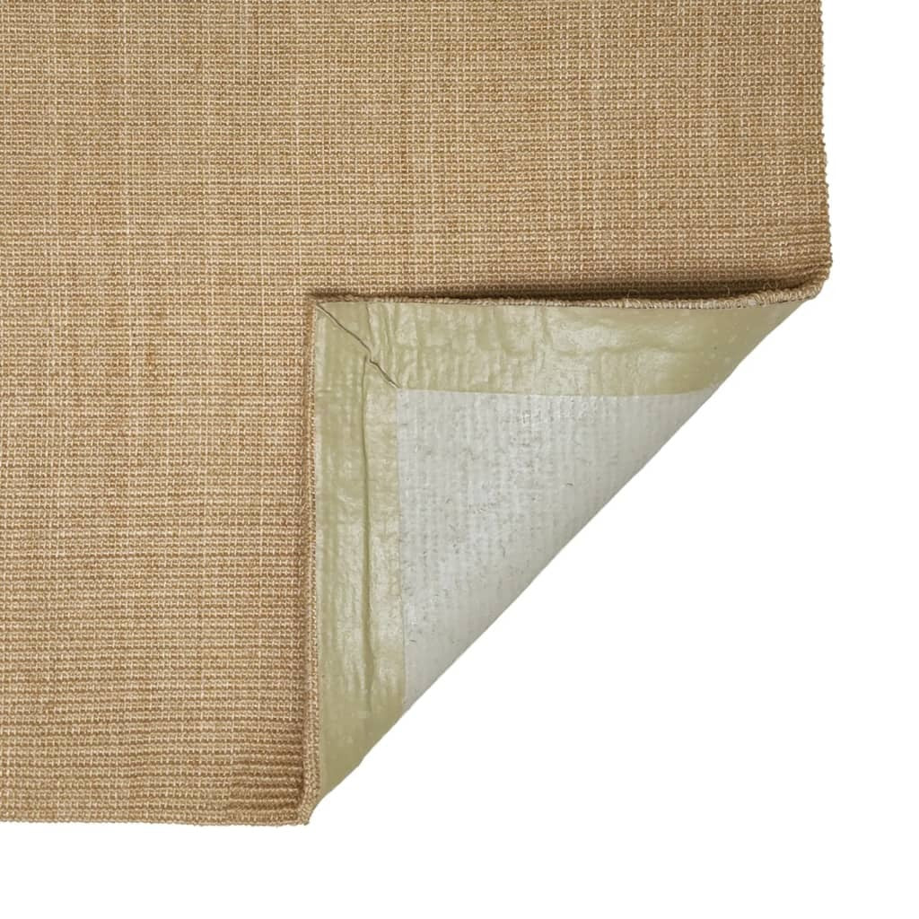 vidaXL Sisal Rug for Scratching Post 100x150 cm