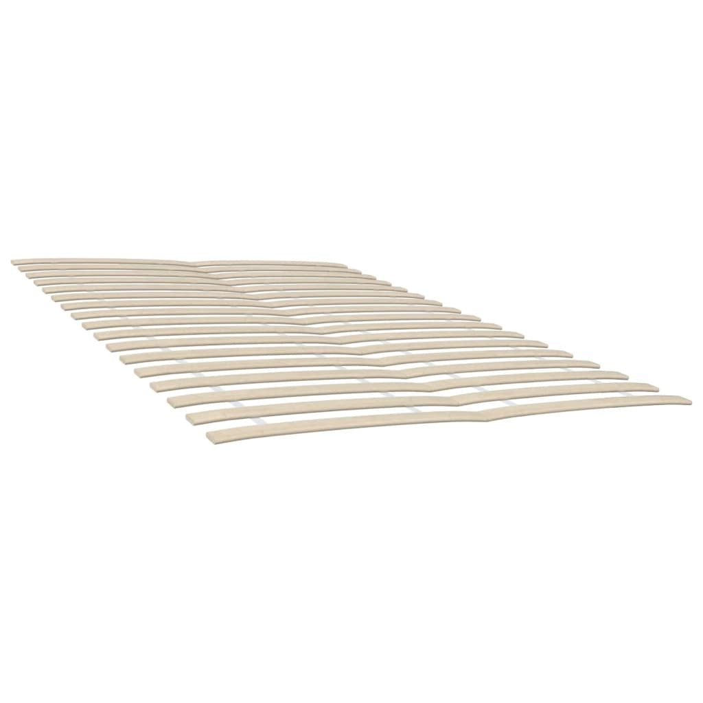 vidaXL Slatted Bed Bases with 34 Slats 2 pcs 70x200 cm