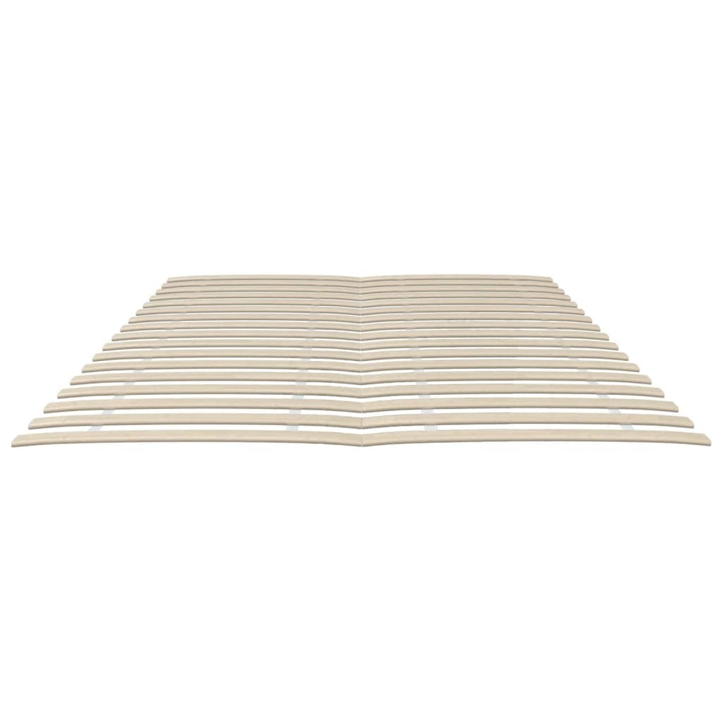 vidaXL Slatted Bed Bases with 34 Slats 2 pcs 70x200 cm