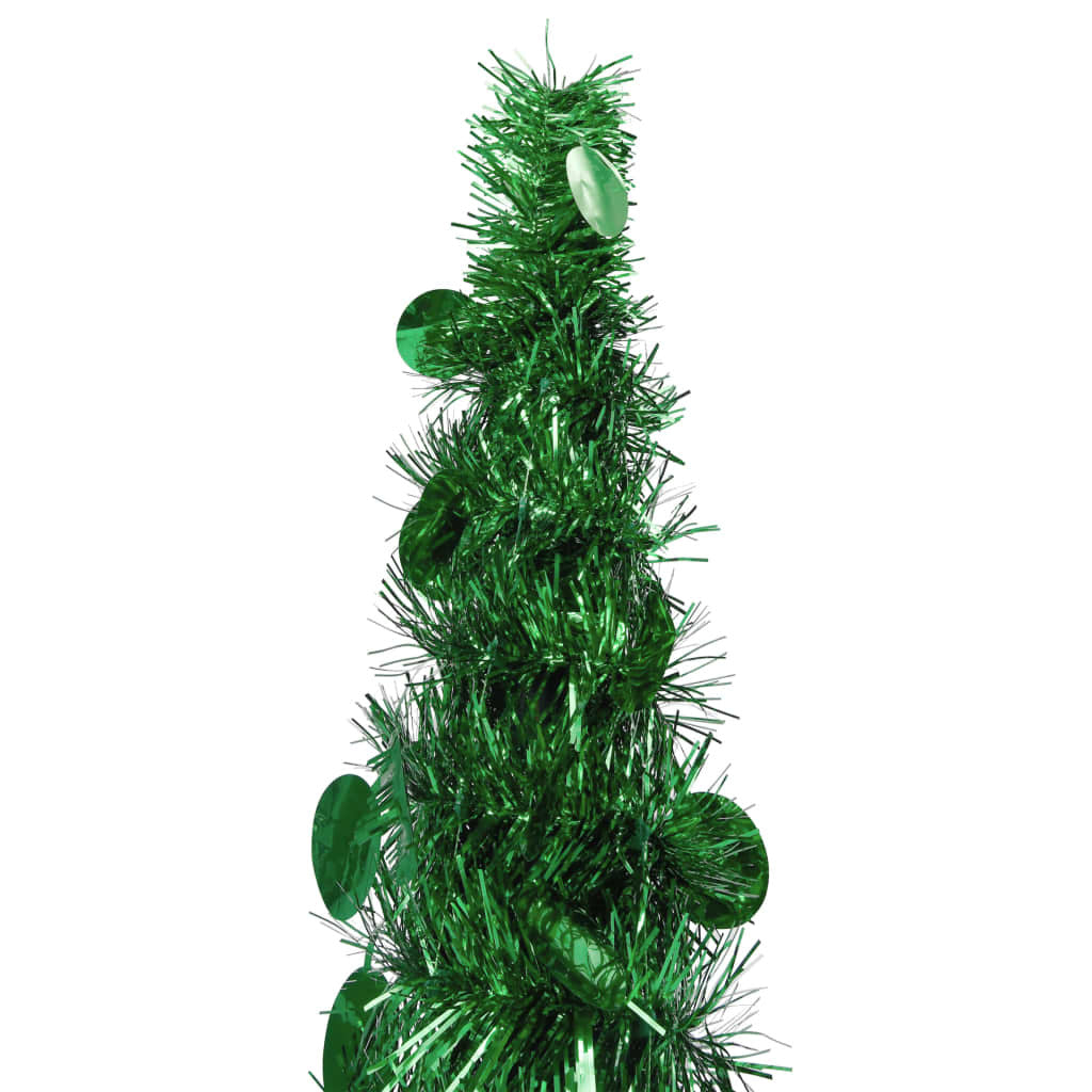 vidaXL Pop-up Artificial Christmas Tree Green 120 cm PET