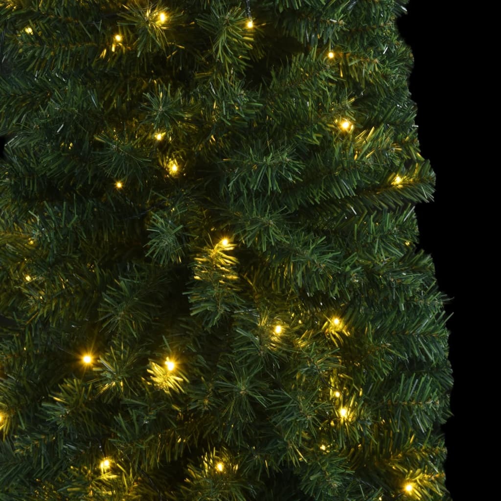 vidaXL Slim Christmas Tree 300 LEDs 270 cm