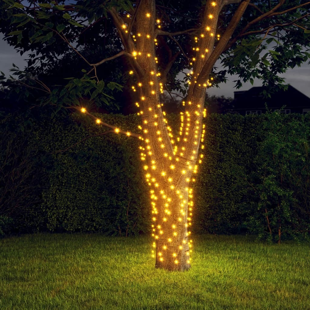 vidaXL Solar Fairy Lights 5 pcs 5x200 LED Warm White Indoor Outdoor