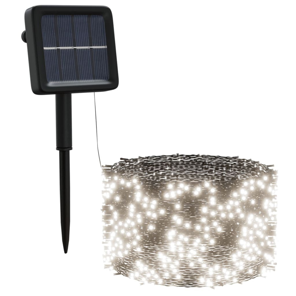 vidaXL Solar Fairy Lights 5 pcs 5x200 LED Cold White Indoor Outdoor