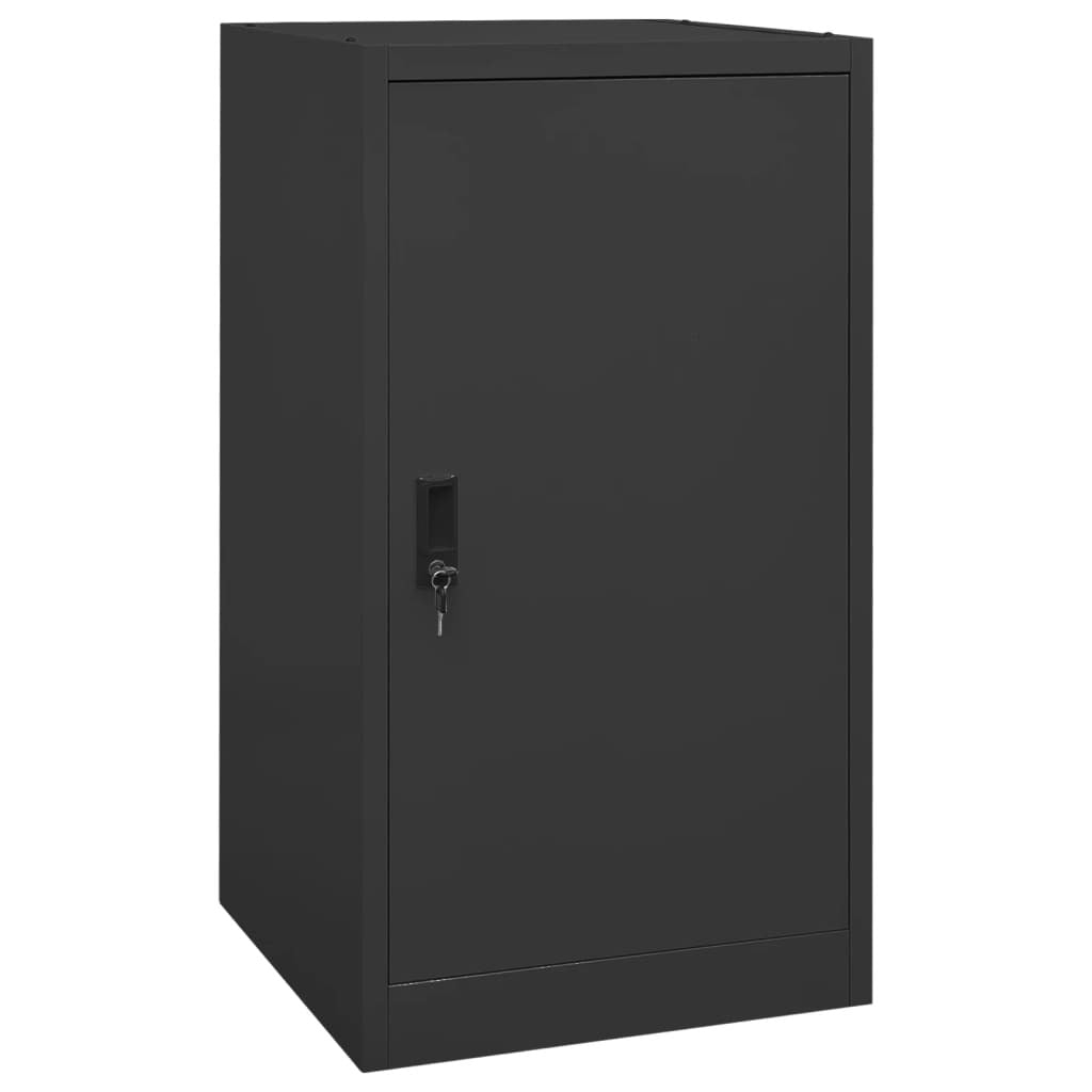 vidaXL Saddle Cabinet Anthracite 53x53x105 cm Steel