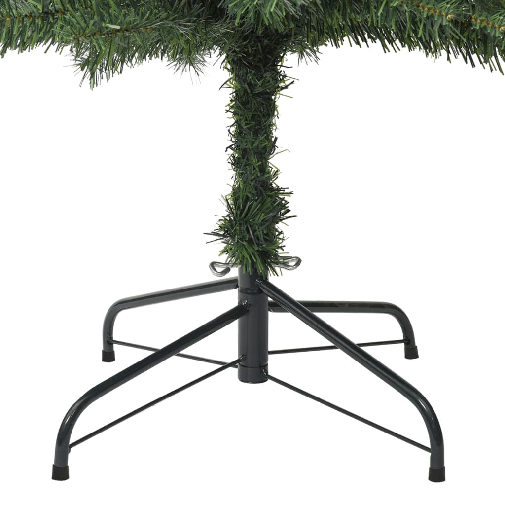 vidaXL Slim Christmas Tree with Stand 270 cm PVC