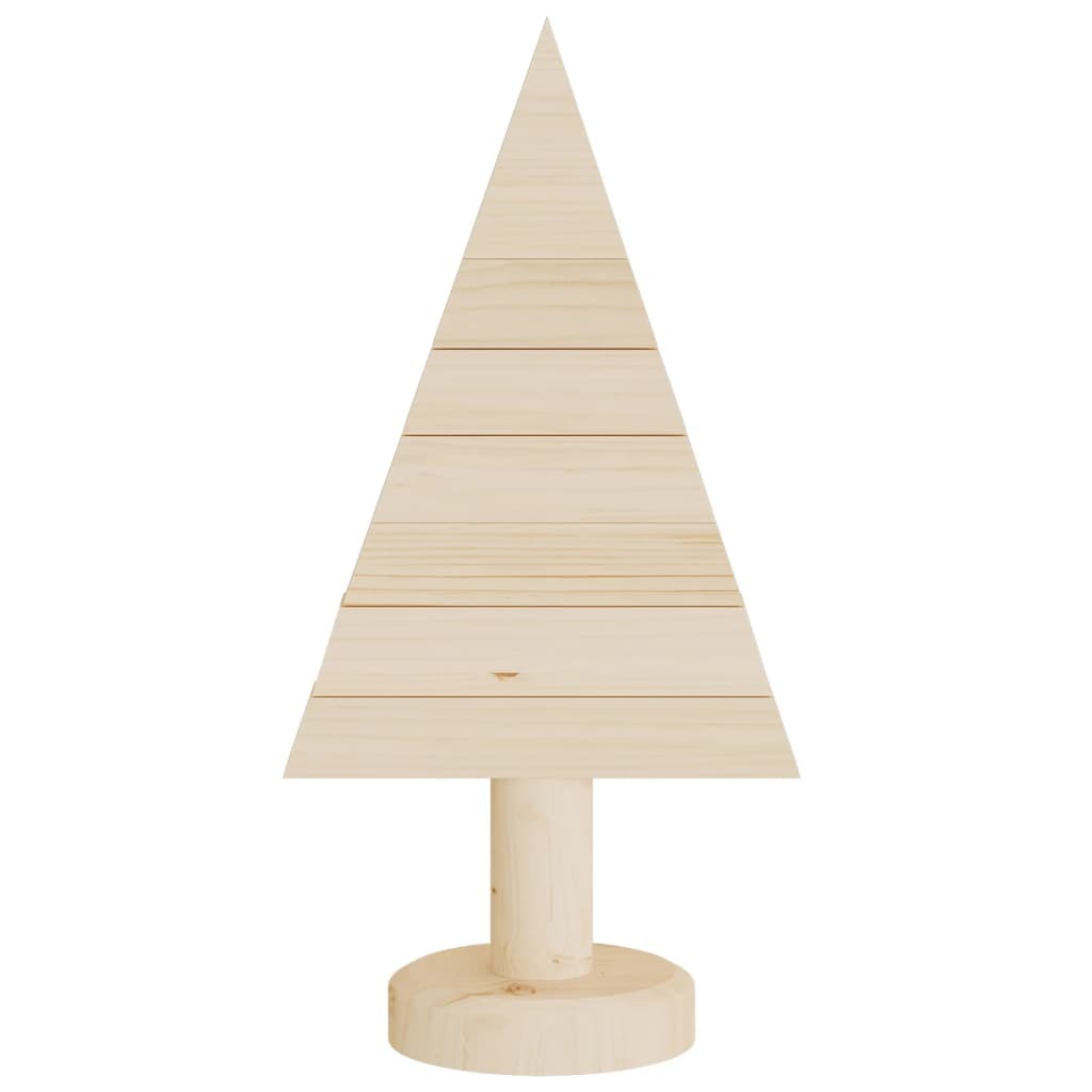 vidaXL Wooden Christmas Trees for Decoration 2 pcs 30 cm Solid Wood Pine