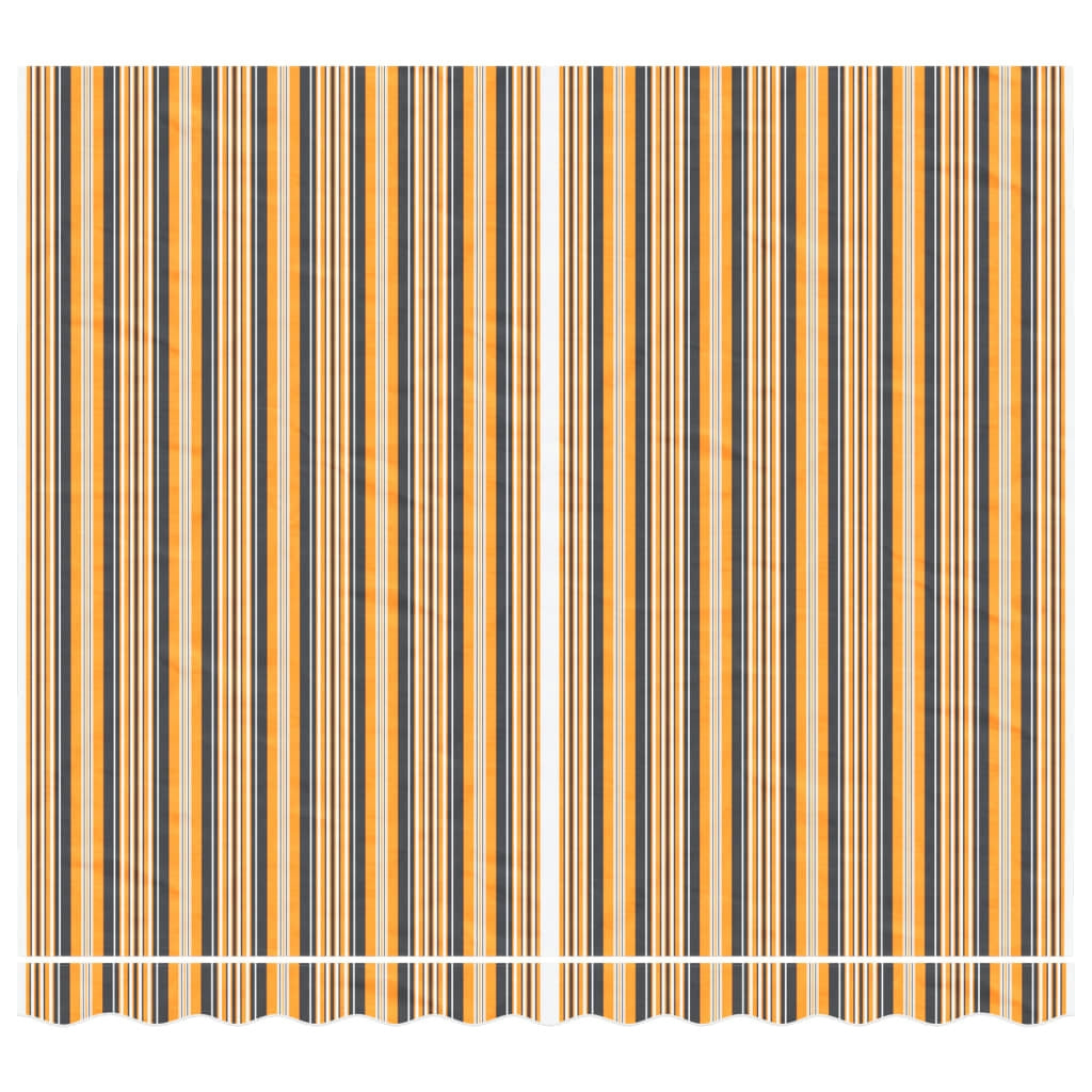 vidaXL Replacement Fabric for Awning Multicolour Stripe 3x2.5 m