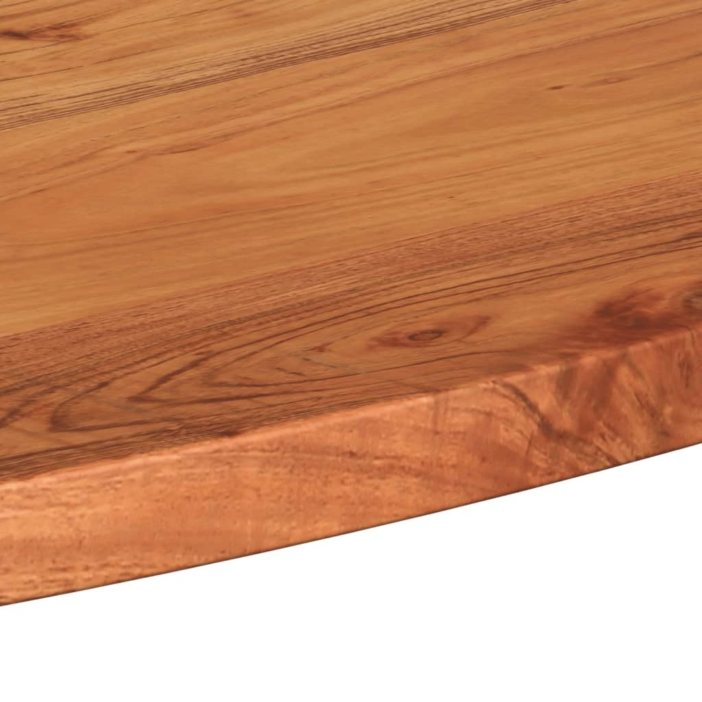 vidaXL Table Top 110x40x3.8 cm Oval Solid Wood Acacia