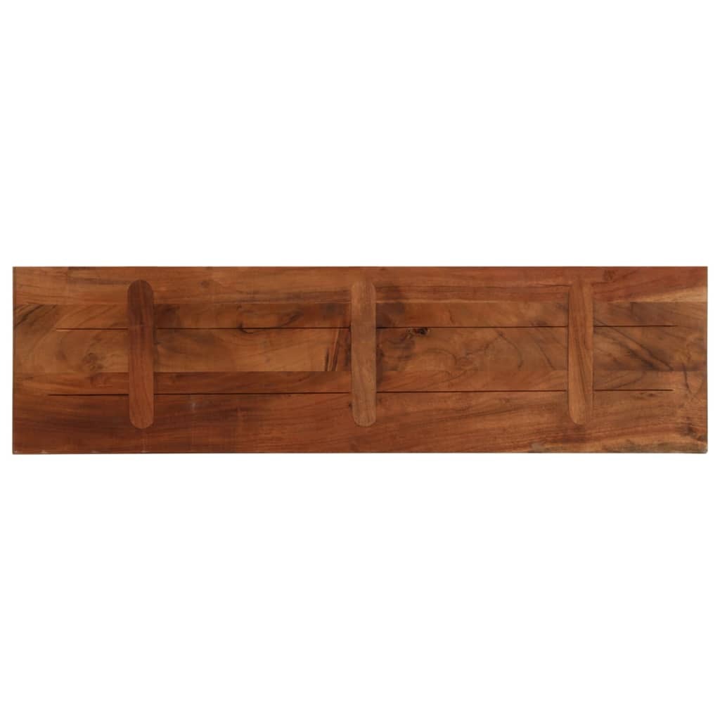 vidaXL Table Top 120x40x2.5 cm Rectangular Solid Wood Reclaimed