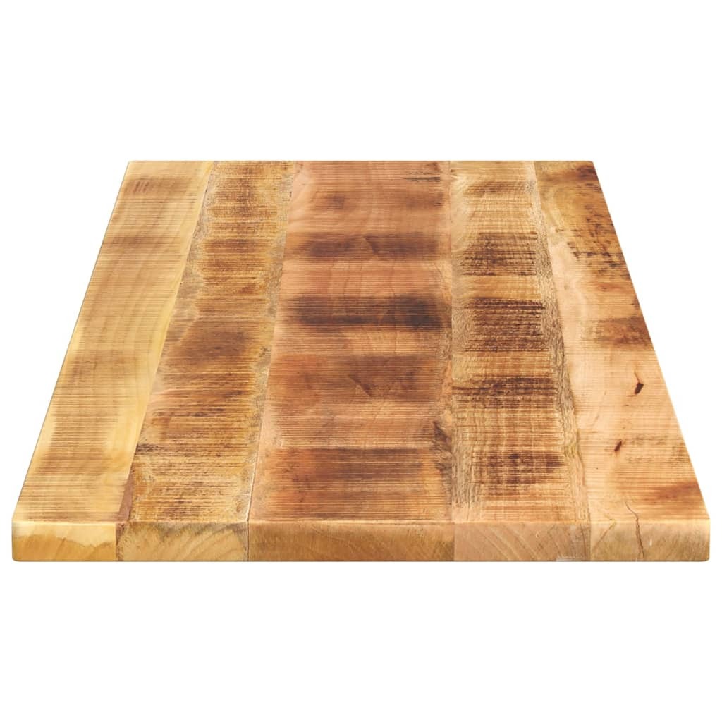 vidaXL Table Top 140x60x1.5 cm Rectangular Solid Wood Rough Mango