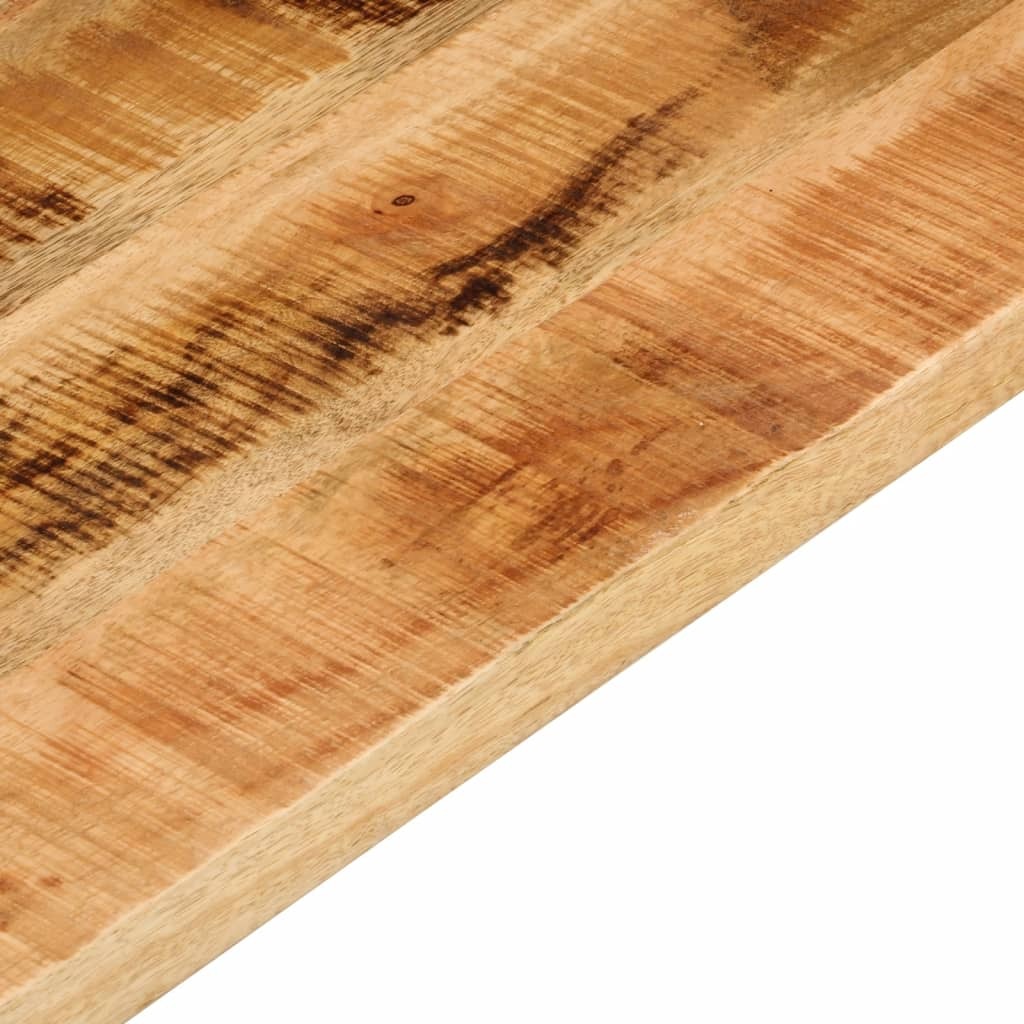 vidaXL Table Top 140x60x1.5 cm Rectangular Solid Wood Rough Mango