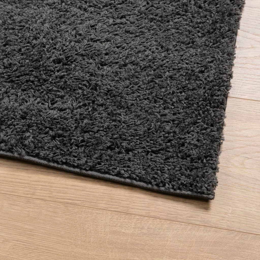 vidaXL Shaggy Rug PAMPLONA High Pile Modern Anthracite 120x170 cm