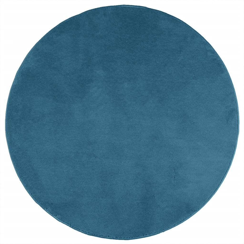 vidaXL Rug OVIEDO Short Pile Turquoise  280 cm