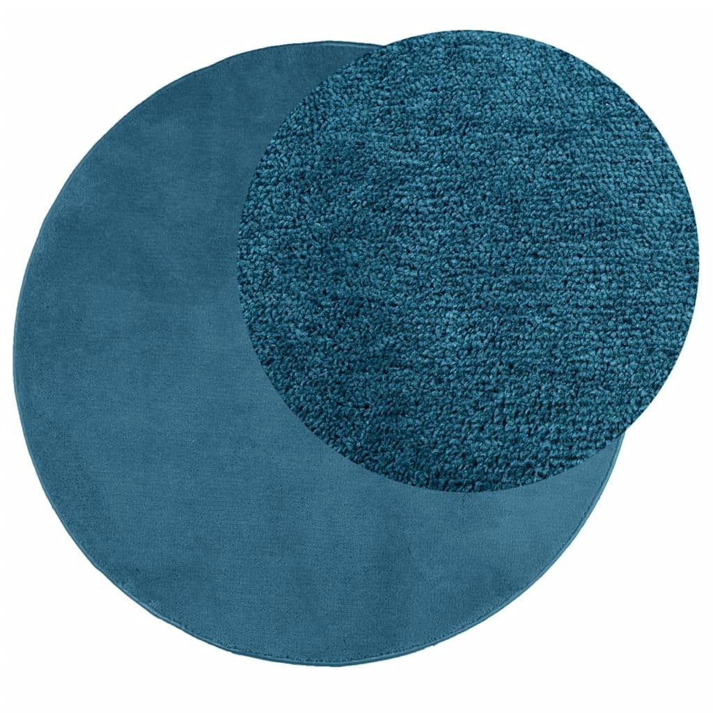 vidaXL Rug OVIEDO Short Pile Turquoise  280 cm