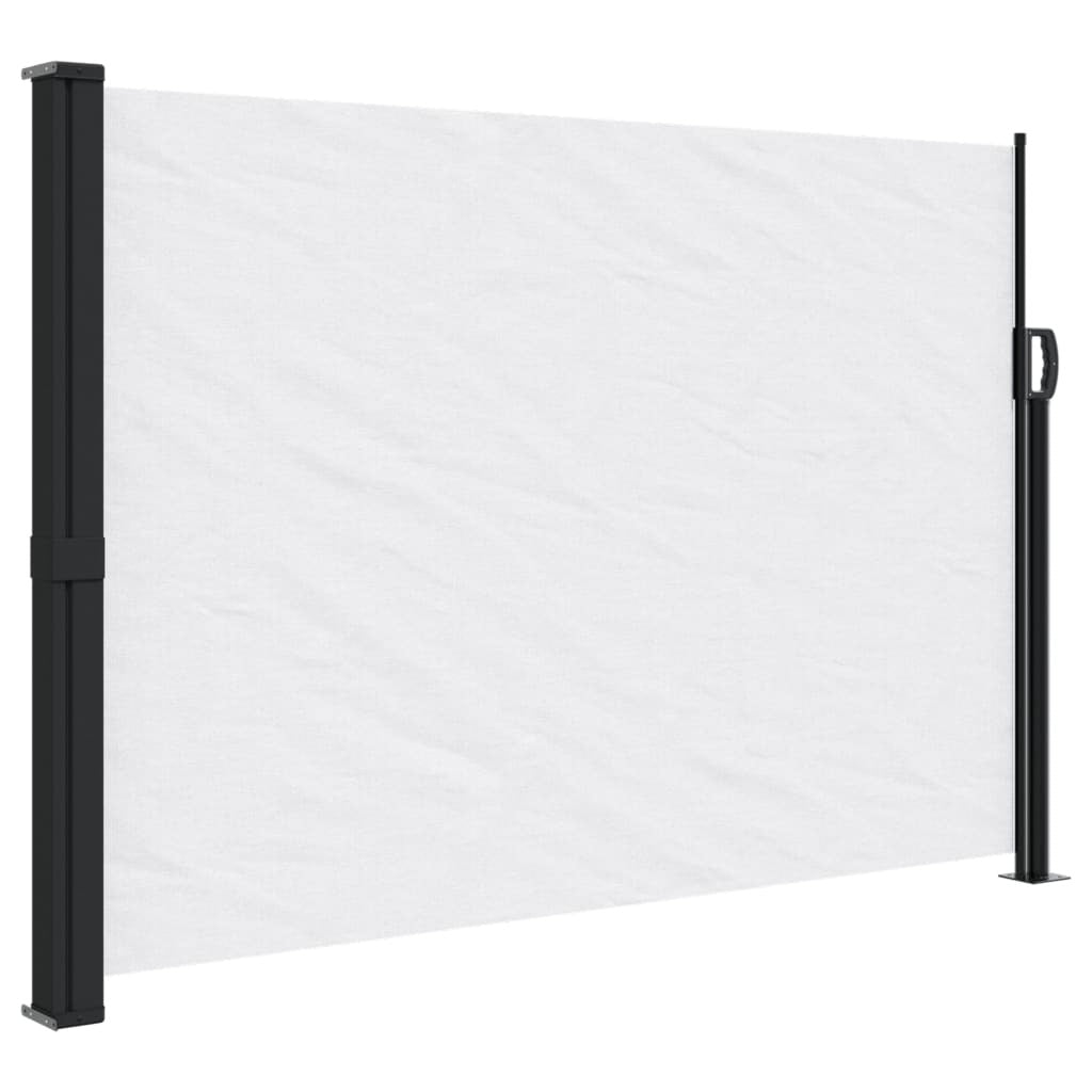 vidaXL Retractable Side Awning White 140x500 cm