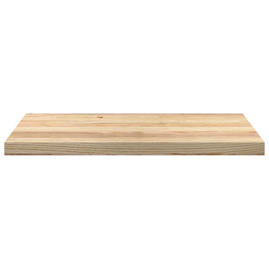 Window Sills 2 pcs Untreated 80x40x2 cm Solid Wood Oak