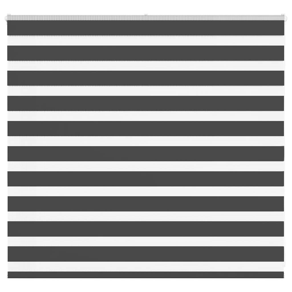 Zebra Blind Black 155x100 cm Fabric Width 150.9 cm Polyester