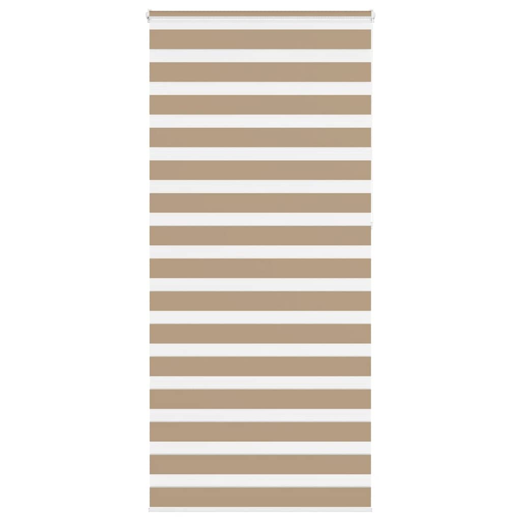 Zebra Blind Sand Brown 115x230 cm Fabric Width 110.9 cm Polyester