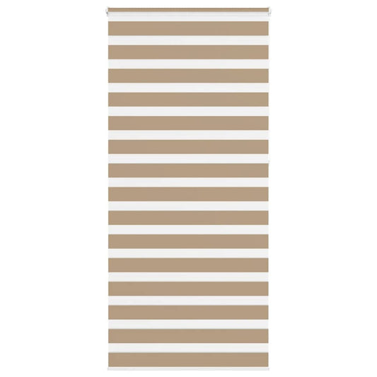 Zebra Blind Sand Brown 115x230 cm Fabric Width 110.9 cm Polyester