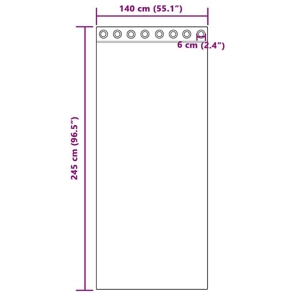 Voile Curtains with Grommets 2 pcs White