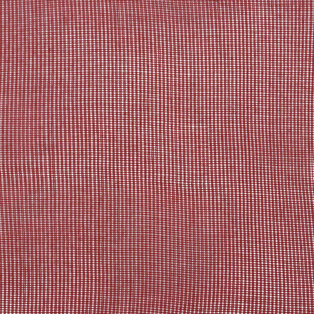 Voile Curtains with Rod Pockets 2 pcs Wine Red