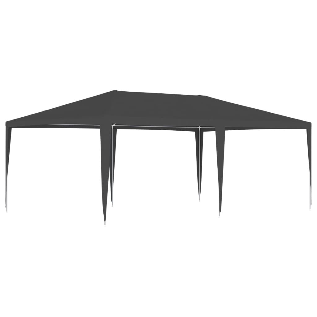 vidaXL Professional Party Tent 4x6 m Anthracite 90 g/m