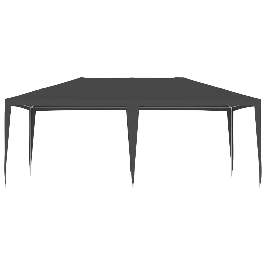 vidaXL Professional Party Tent 4x6 m Anthracite 90 g/m