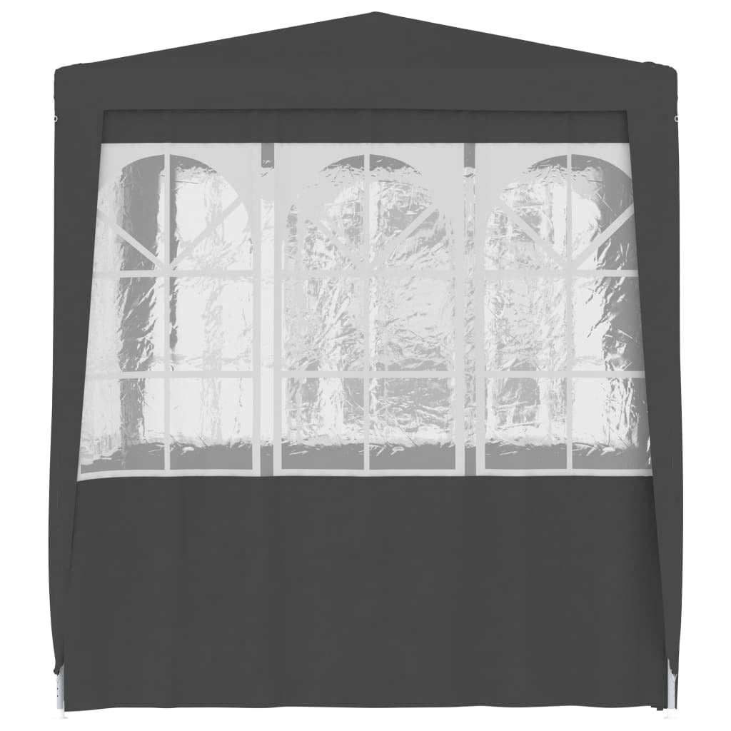 vidaXL Professional Party Tent Side Walls 2.5x2.5 m Anthracite 90 g/m