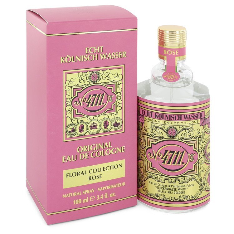 4711 Floral Collection Rose Eau De Cologne Spray (Unisex) By 4711 Eau De Cologne Spray (Unisex) (4711 Floral Collection Rose Eau De Cologne Spray (Unisex) By 4711)