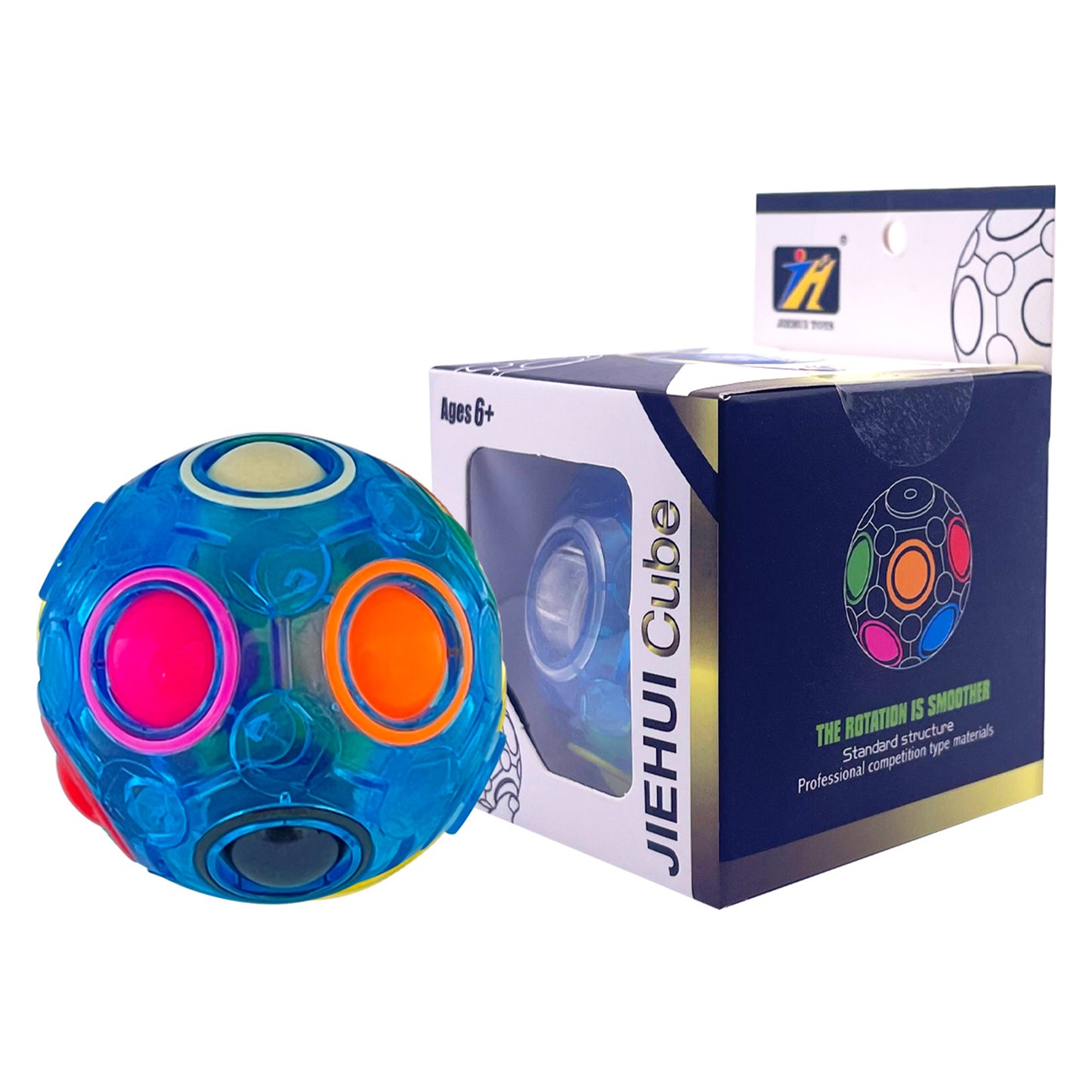 Zummy Puzzle Ball Brain Teasers for Kids Ages 6+, Fidget Travel Toy