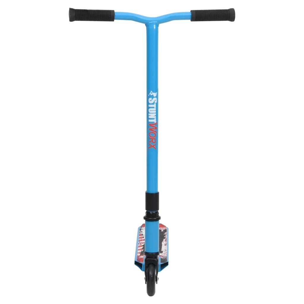 vidaXL Stunt Scooter with Aluminium Handlebar Blue