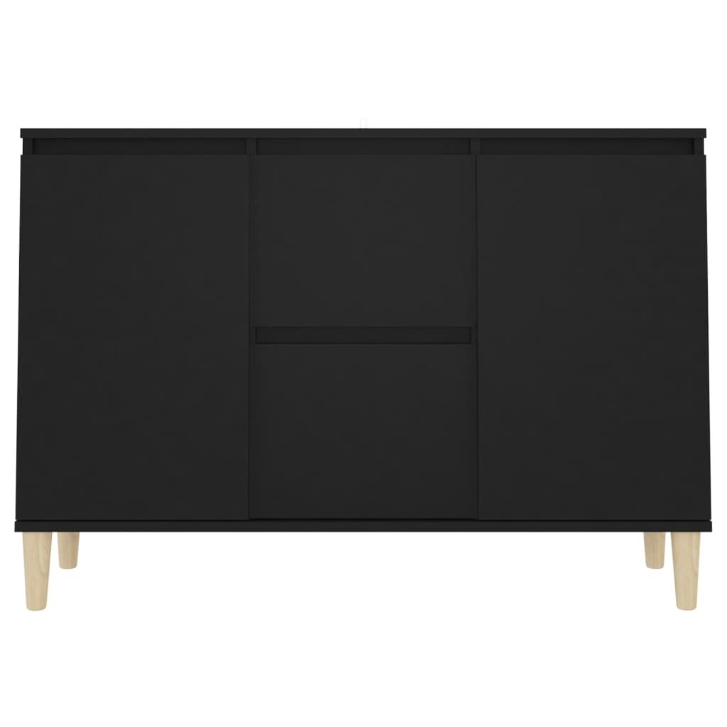 vidaXL Sideboard Black 101x35x70 cm Engineered Wood