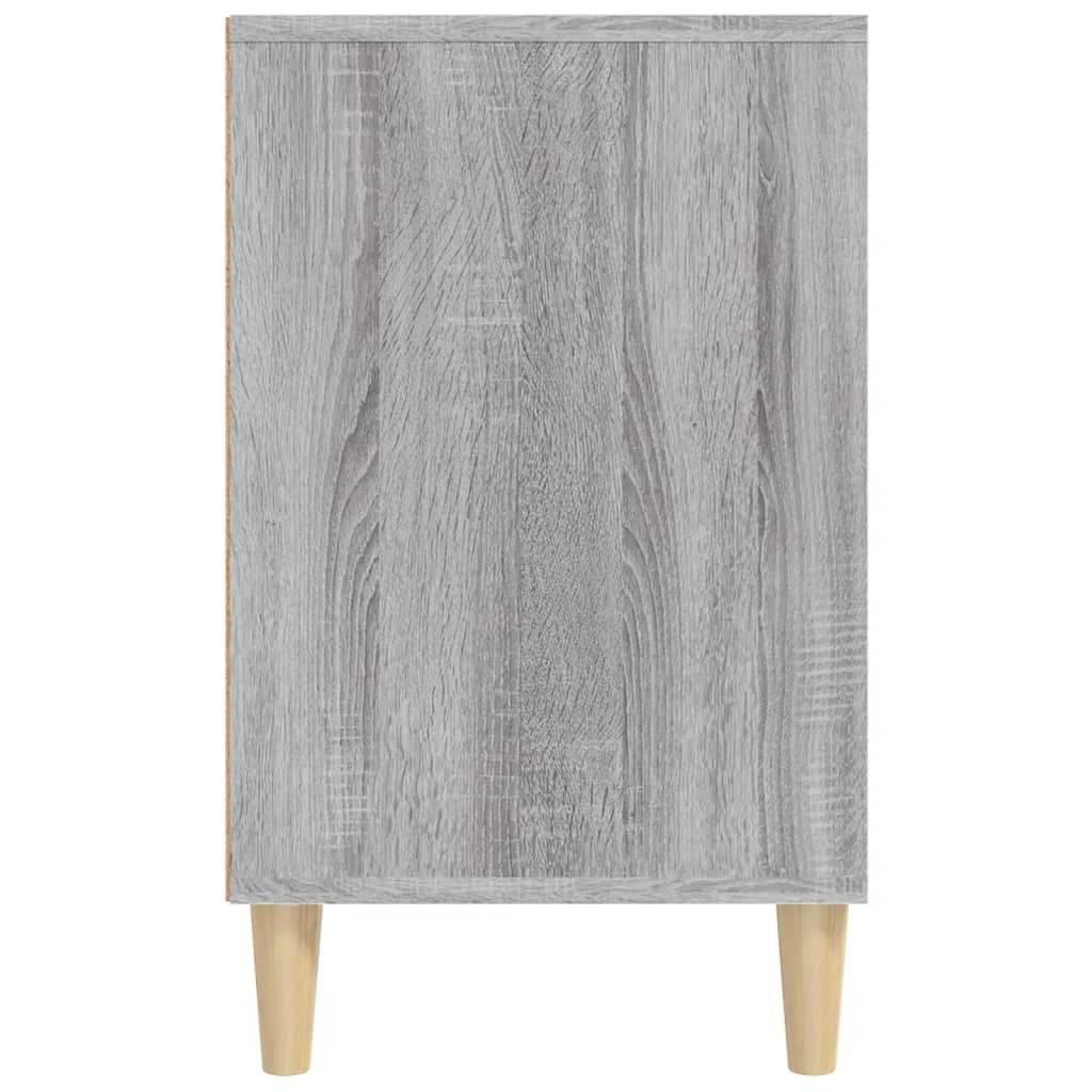 vidaXL Shoe Cabinet Grey Sonoma 102x36x60 cm Engineered Wood