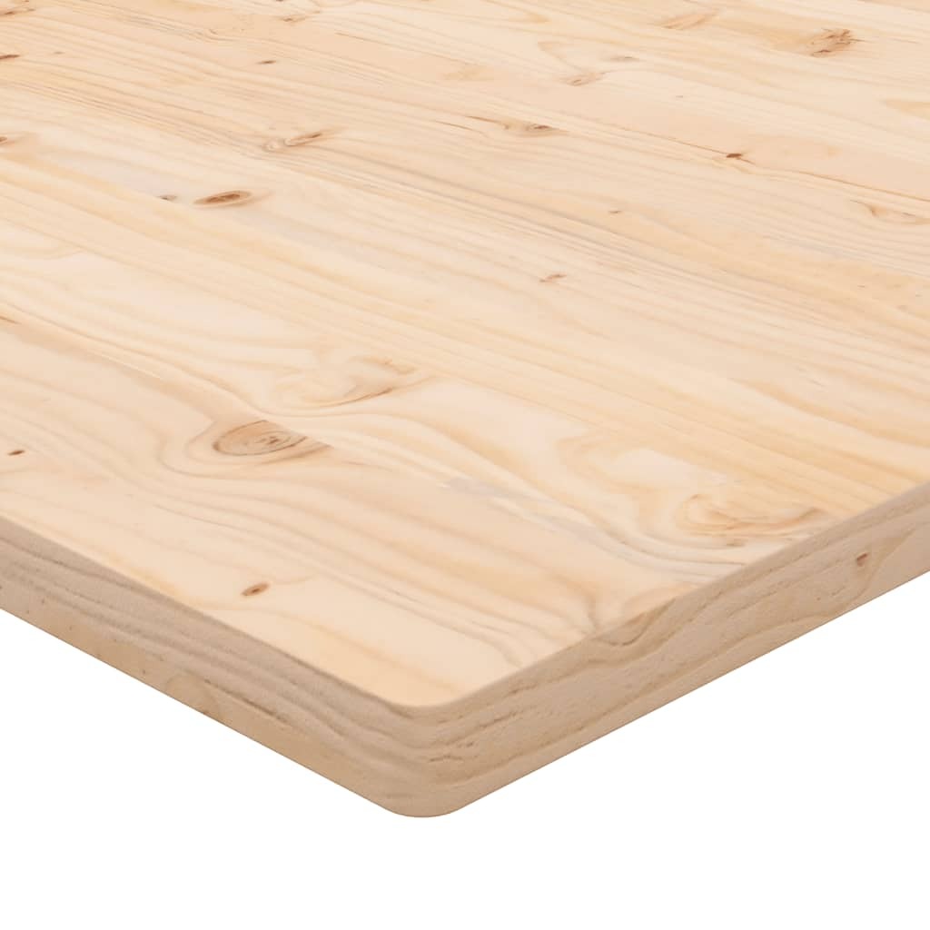 vidaXL Table Top 110x60x2.5 cm Solid Wood Pine Rectangular