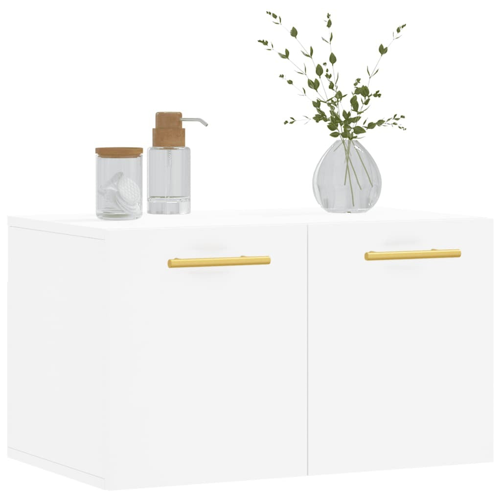 vidaXL Wall Cabinet White 60x36.5x35 cm Engineered Wood