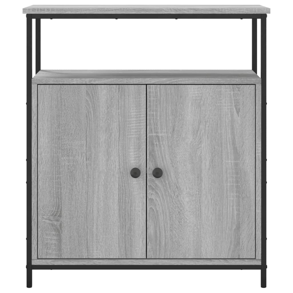 vidaXL Sideboard Grey Sonoma 70x30x80 cm Engineered Wood