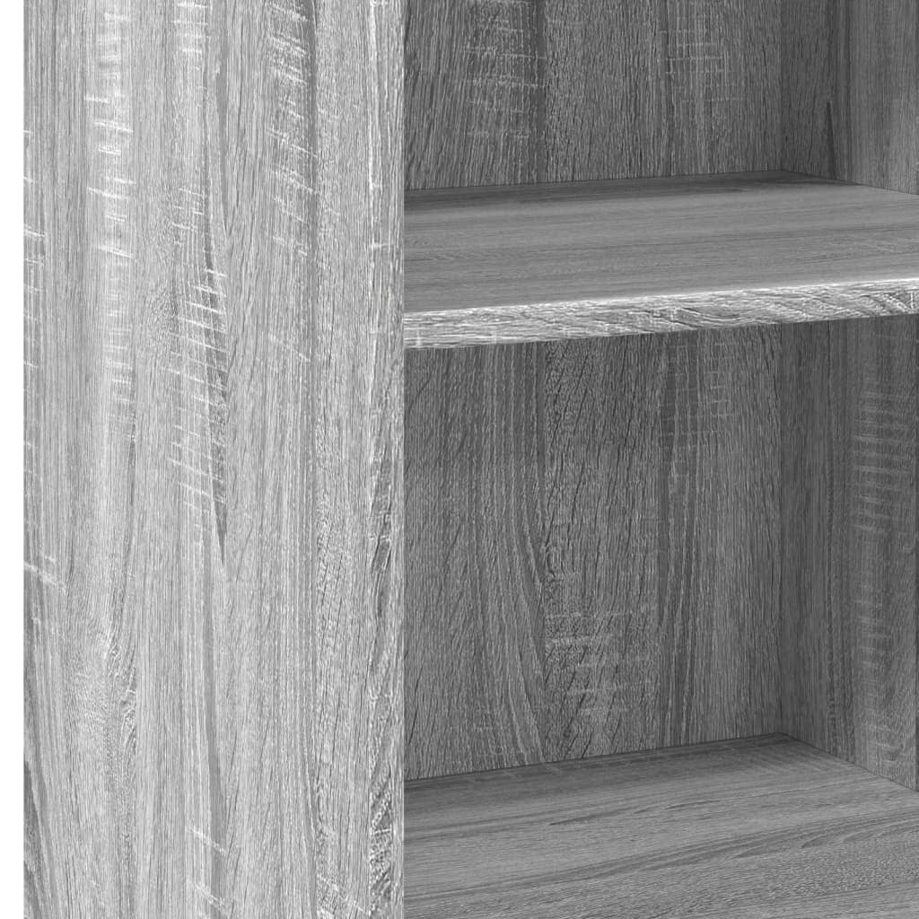 vidaXL Sideboard Grey Sonoma 50x41x93 cm Engineered Wood