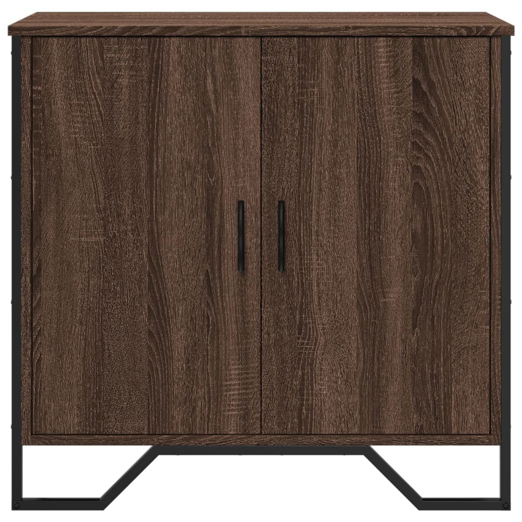 vidaXL Sideboard Brown Oak 78x35.5x74.5 cm Engineered Wood