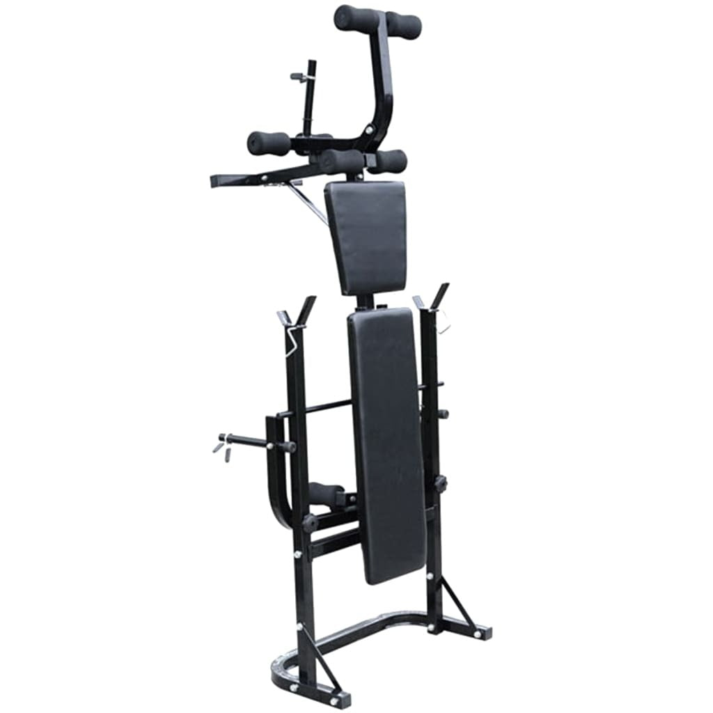 vidaXL Weight Bench Black