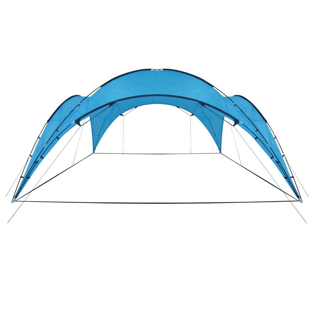 vidaXL Party Tent Arch 450x450x265 cm Light Blue