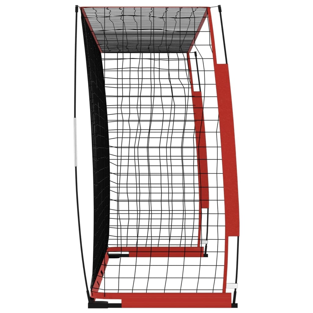 vidaXL Soccer Goal 366.5x91x183 cm Steel