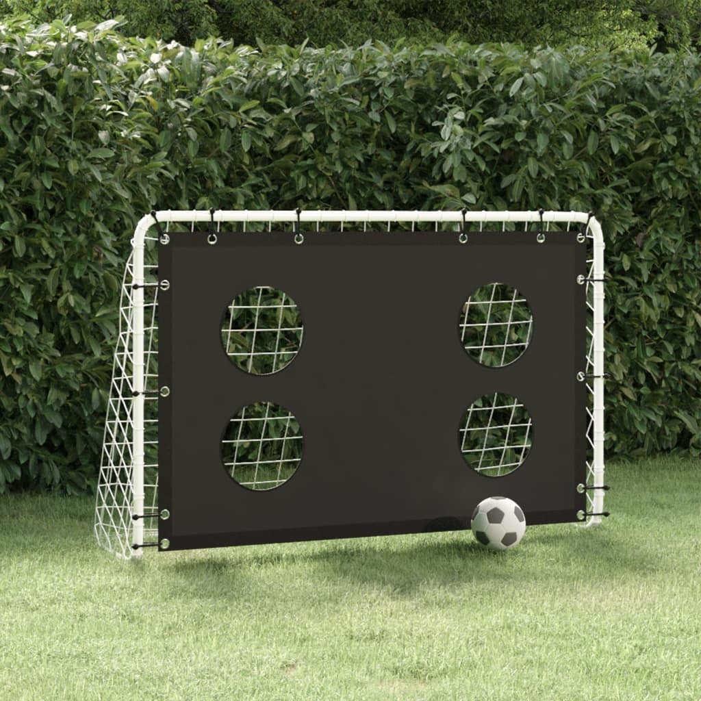 vidaXL Soccer Goal Training Net Steel 184x61x122 cm