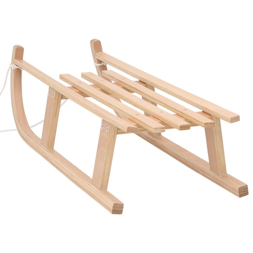 vidaXL Snow Sledge 90x36.5x25 cm Plywood